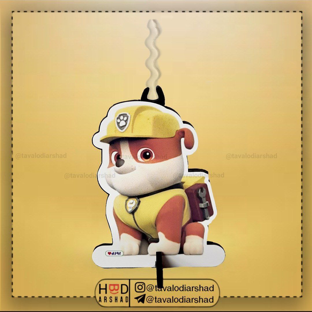 شمع استند عروسکی رابل